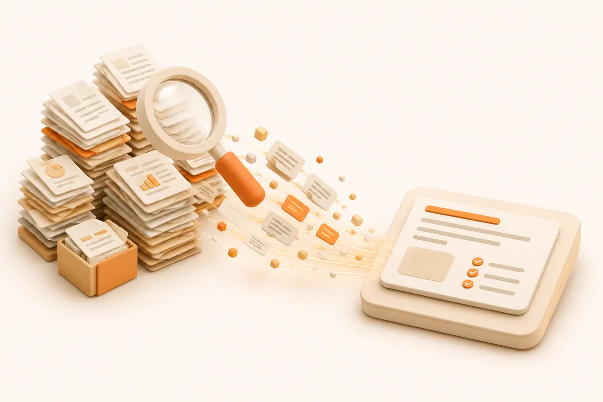 Workflow monitoring sources and delivering a daily research digest